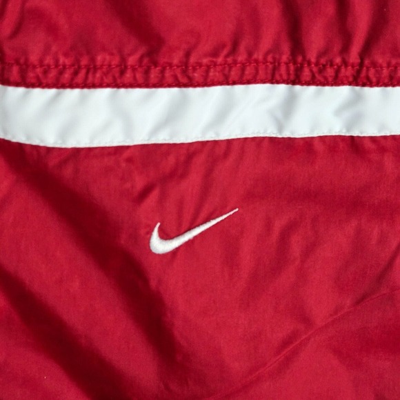 Vintage Nike Zip Up Jacket Windbreaker Mens Size Large Red - Picture 5 of 10